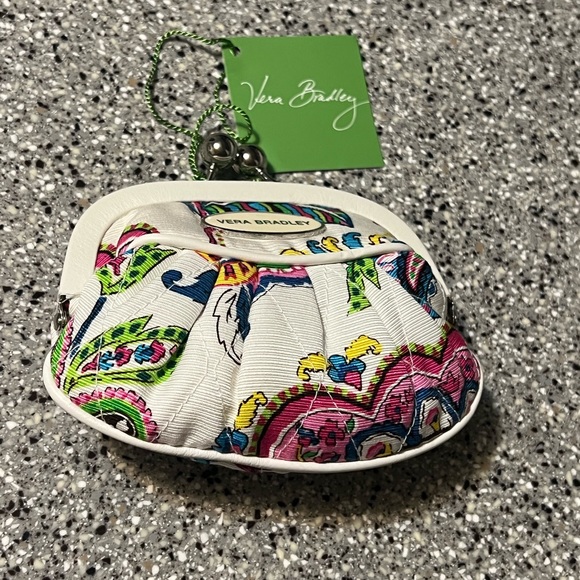 👛VERA BRADLEY KISSLOCK COIN PURSE - Picture 8 of 16